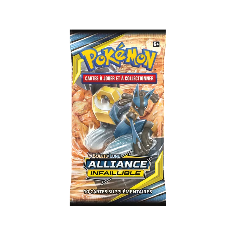 Booster Soleil et Lune Alliance Infaillible Lucario Melmetal Booster Soleil et Lune Alliance Infaillible Lucario Melmetal
