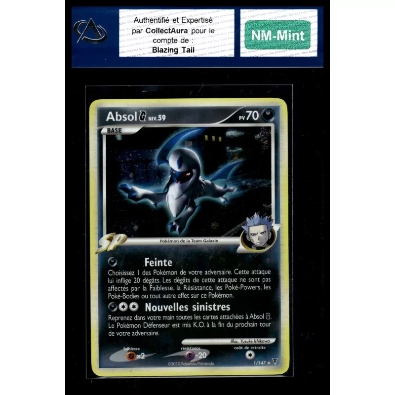 Absol 1/147 - Holographique - Near Mint
