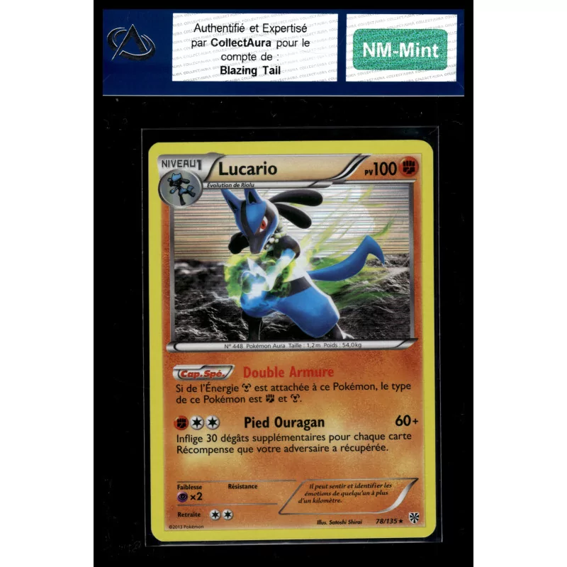 Lucario 78/135 - Holographique - Near Mint