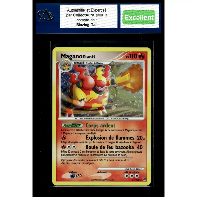 Maganon 31/132 - Holographique - Excellent