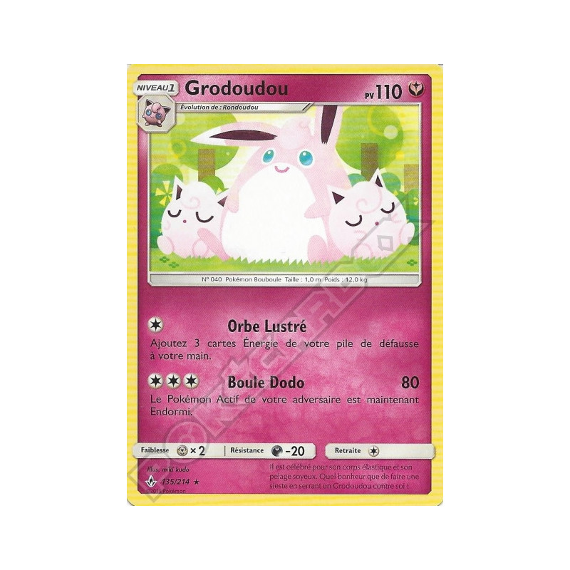 Grodoudou - SL10 - 135/214 Rare
