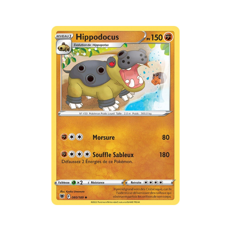 Hippodocus - EB10 - 80/189 Peu Commune