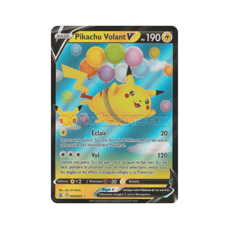 Pikachu Volant V - EB07.5 - 6/25 Ultra Rare