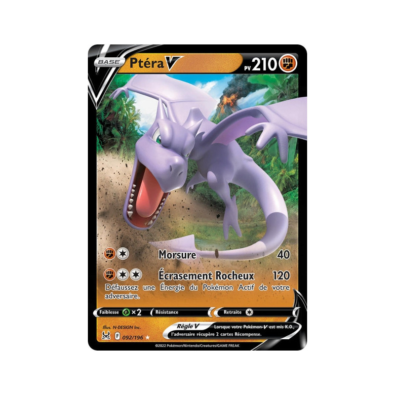 Ptéra V - EB11 - 92/196 Ultra Rare