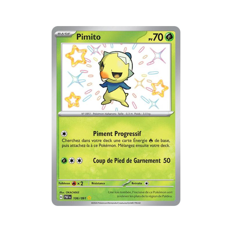 Pimito - EV04.5 - 106/91 Illustration Rare Shiny