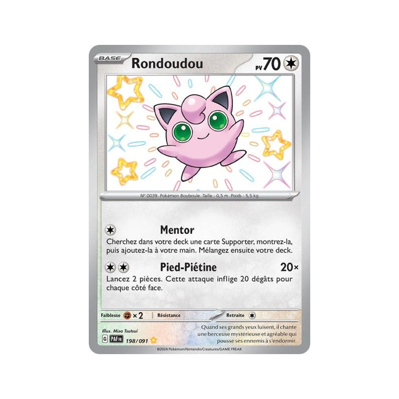 Rondoudou - EV04.5 - 198/91 Illustration Rare Shiny