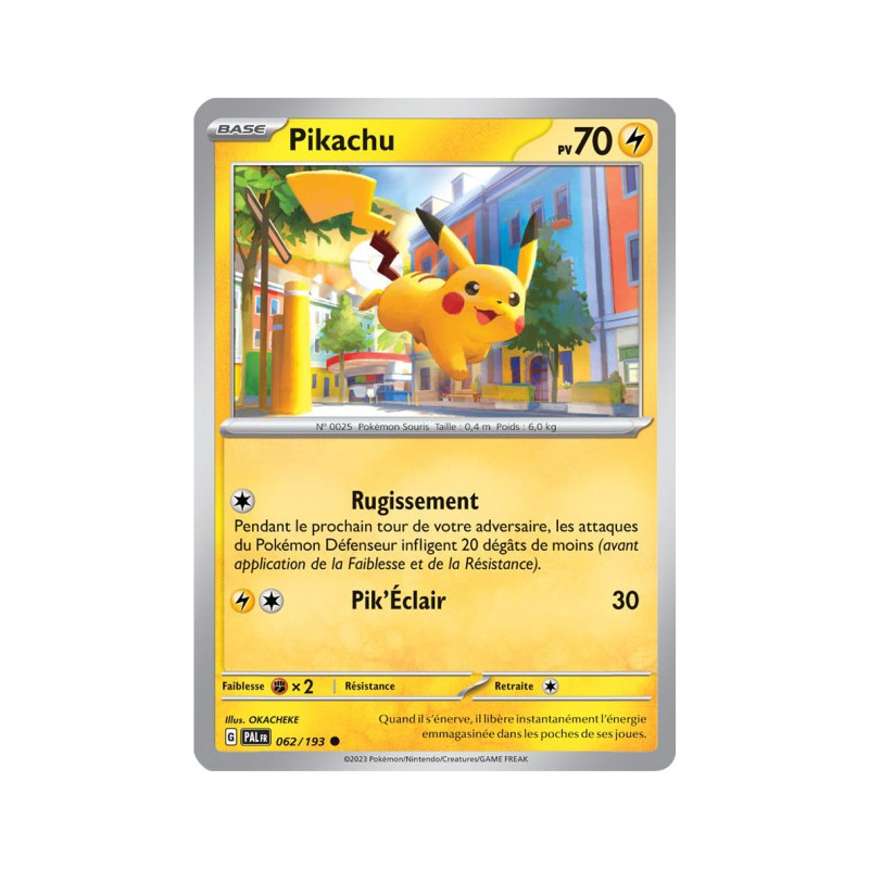 Pikachu - EV02 - 62/193 Commune