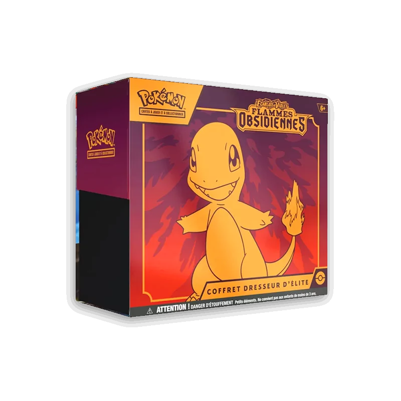 Coffret Dresseur d'Élite EV03 Flammes Obsidiennes