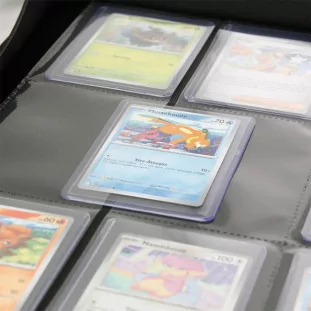 Phoenix shield binder de rangement toploaders 12-pockets deluxe pour 480 cartes